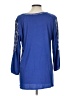 J.Jill Blue 3/4 Sleeve Blouse Size Lg Petite - photo 2