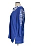 J.Jill Blue 3/4 Sleeve Blouse Size Lg Petite - photo 5