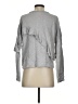 Lou & Grey 100% Cotton Gray Sweatshirt Size S - photo 2
