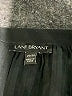 Lane Bryant 100% Polyester Black 3/4 Sleeve Blouse Size 22 - 24 Plus - photo 7