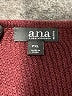 a.n.a. A New Approach 100% Acrylic Color Block Burgundy Pullover Sweater Size XL (petite) - photo 7