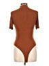Gianni Bini Brown Short Sleeve Turtleneck Size L - photo 2
