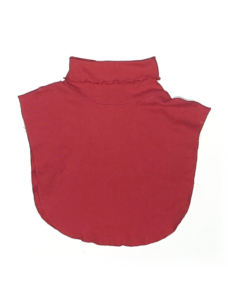 Pre-owned Unbranded Scarf In Burgundy