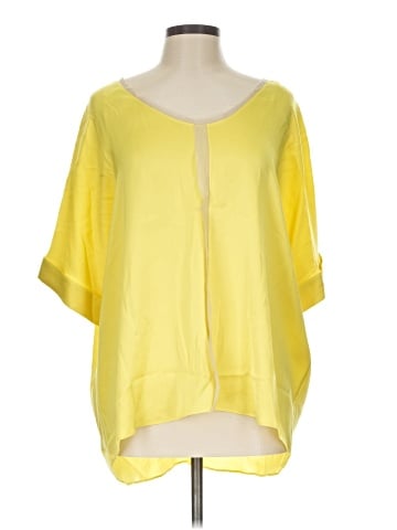 Elie Tahari Short Sleeve Blouse (view 1)