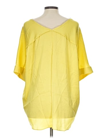 Elie Tahari Short Sleeve Blouse (view 2)