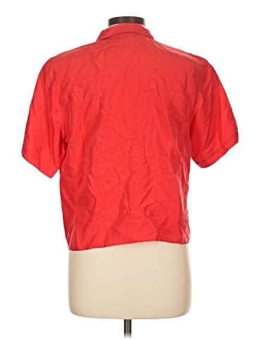 Rafaella Short Sleeve Silk Top (view 2)
