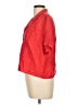 Rafaella 100% Silk Red Short Sleeve Silk Top Size 12 - photo 5