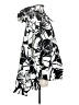 Studio 1886 100% Cotton Print White Raincoat Size Sm - Med - photo 4