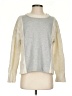 Splendid Color Block Gray Pullover Sweater Size S - photo 1