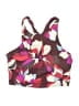 Athleta Floral Brown Swimsuit Top Size XL - photo 1