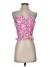 Aqua 100% Cotton Pink Tank Top Size S - photo 1