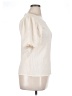 Mikarose 100% Polyester Ivory Short Sleeve Blouse Size XL - photo 4