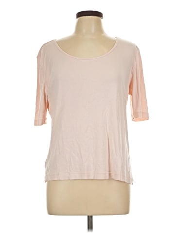 Ann Taylor LOFT 3/4 Sleeve T-Shirt (view 1)