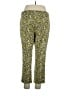 J.Crew Animal Print Yellow Casual Pants Size 14 - photo 2