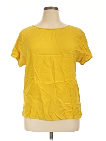 J.Crew Factory Store Short Sleeve Blouse (view 1)