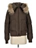 BCBGMAXAZRIA 100% Nylon Brown Jacket Size S - photo 1