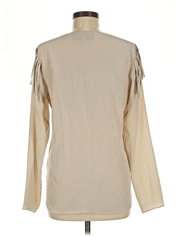 Rory Beca Long Sleeve Silk Top (view 2)