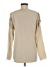 Rory Beca 100% Silk Ivory Long Sleeve Silk Top Size M - photo 2