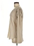 Rory Beca 100% Silk Ivory Long Sleeve Silk Top Size M - photo 5