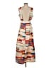 Unbranded Graphic Tan Casual Dress Size S - photo 2