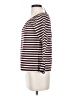 J.Crew 100% Cotton Stripes Brown Burgundy Long Sleeve Blouse Size XXS - photo 5