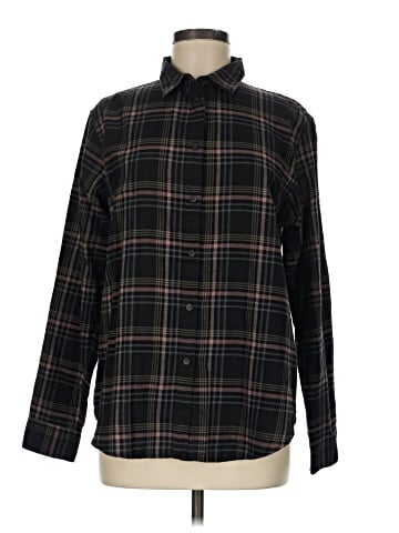 Uniqlo Long Sleeve Button-Down Shirt (view 1)