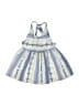 Max Studio 100% Cotton Tie-dye Blue Dress Size 3T - photo 1