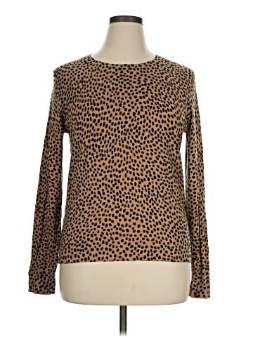 J.Crew Factory Store Long Sleeve T-Shirt (view 1)
