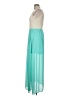 Mi ami 100% Polyester Teal Cocktail Dress Size M - photo 5