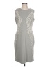J. McLaughlin Gray Cocktail Dress Size L - photo 1