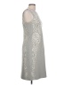 J. McLaughlin Gray Cocktail Dress Size L - photo 4