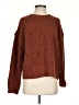 Fabrique Tweed Brown Pullover Sweater Size S - photo 1