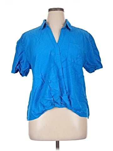 Simply Vera Vera Wang Short Sleeve Blouse (view 1)