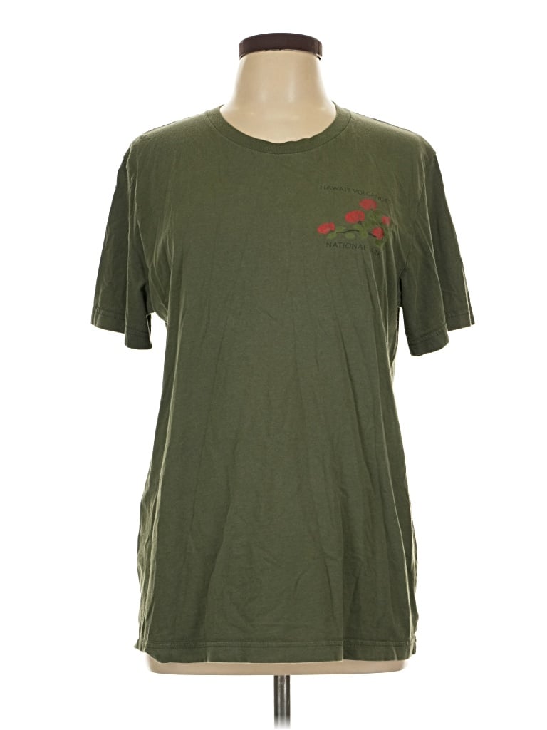 Pre-owned Bella+canvas Short Sleeve T-shirt In Green