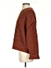 Fabrique Tweed Brown Pullover Sweater Size S - photo 5