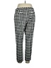 Talbots Checkered-gingham Black Casual Pants Size 14 - photo 2