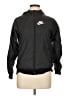 Nike 100% Polyester Black Windbreaker Size L - photo 1