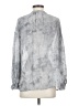 Vince. 100% Silk Gray 3/4 Sleeve Silk Top Size S - photo 2
