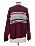 American Eagle Outfitters Color Block Burgundy Pullover Sweater Size S - photo 2