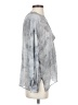 Vince. 100% Silk Gray 3/4 Sleeve Silk Top Size S - photo 4