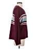 American Eagle Outfitters Color Block Burgundy Pullover Sweater Size S - photo 4