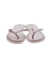 J.Crew Factory Store Gray Flip Flops Size 10 - photo 2