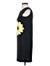 Petite Sophisticate 100% Polyester Graphic Black Casual Dress Size P (petite) - photo 5