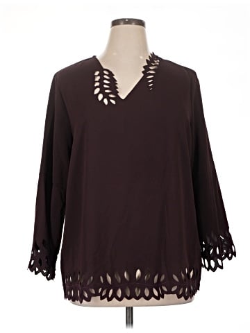 Alfani 3/4 Sleeve Blouse (view 1)