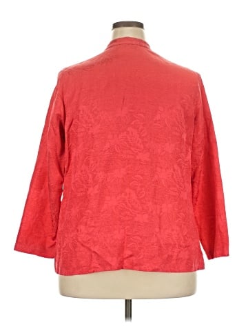 Laura Ashley 3/4 Sleeve Silk Top (view 2)