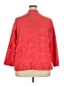 Laura Ashley Red 3/4 Sleeve Silk Top Size 2X - photo 2