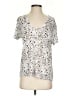 Rails Animal Print Silver Short Sleeve T-Shirt Size XS - photo 1