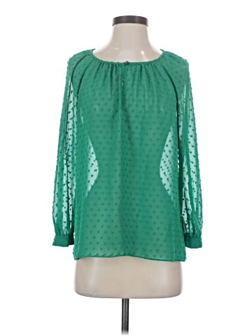 J.Crew Factory Store Long Sleeve Blouse (view 1)