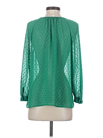 J.Crew Factory Store Long Sleeve Blouse (view 2)