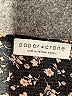 Paper Crane Black Short Sleeve Blouse Size XS - photo 7
